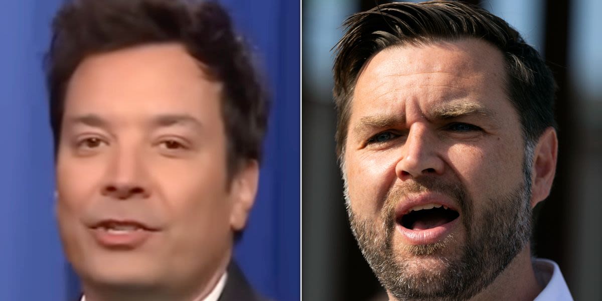 Jimmy Fallon Uses 'Empty Room' At Debate To Fire A Withering Zinger At JD Vance