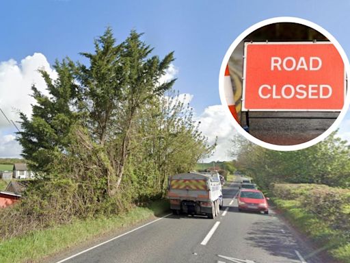 Main Dorset road closed for resurfacing