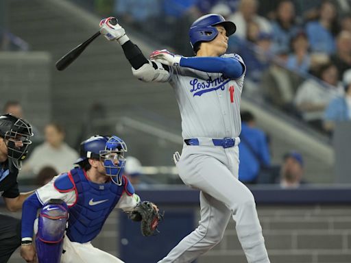 Shohei Ohtani Smashed Hardest Hit Ball of 2024 in Dodgers' Win Over Blue Jays