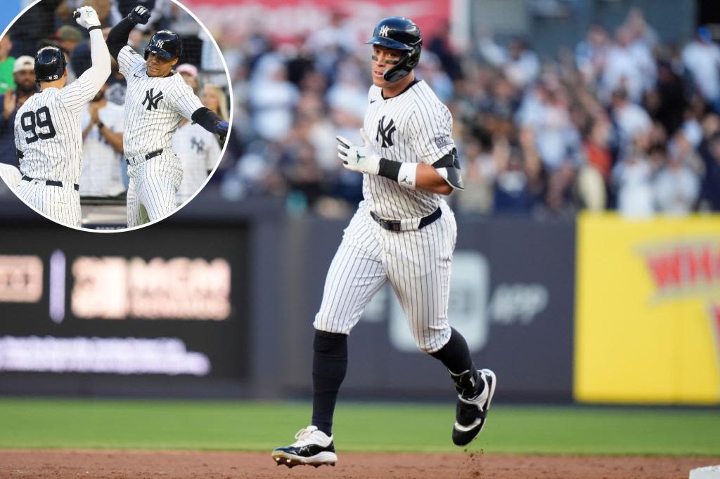 Aaron Judge goes from strikeout to Derek Jeter-passing home run thanks to balk call