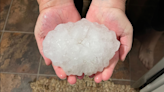 Hail the size of melons! See the giant that pelted the Lone Star State