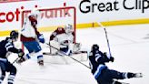 Jets forward Vladislav Namestnikov leaves game in 3rd period after taking puck to side of face