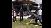 Video: el detrás de escena de Messi actuando con Will Smith