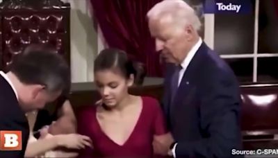 Video del preocupante comportamiento de Joe Biden con niños pequeños - MARCA USA