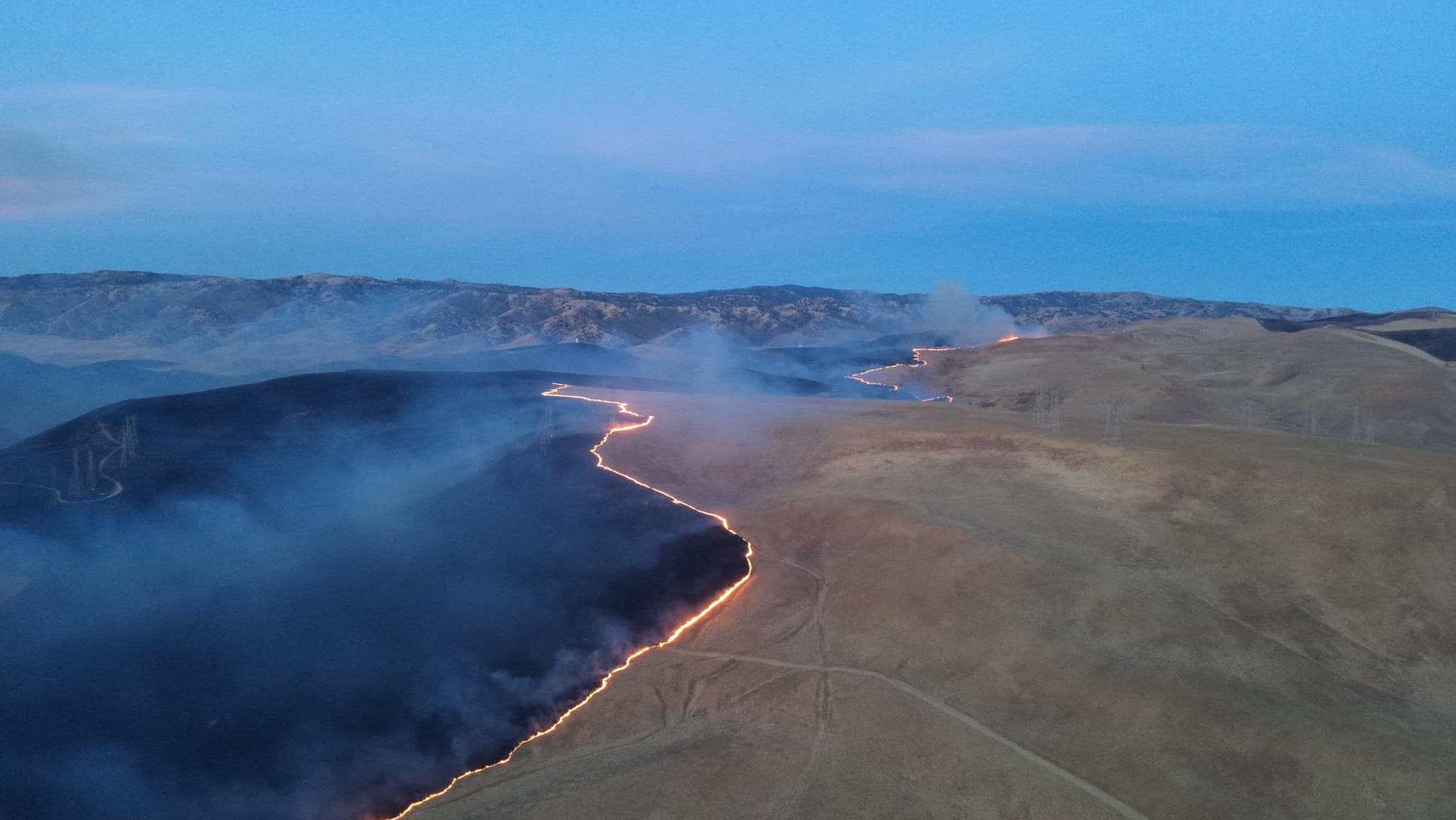 California fire map: Track the Corral Fire as it burns east of San Francisco