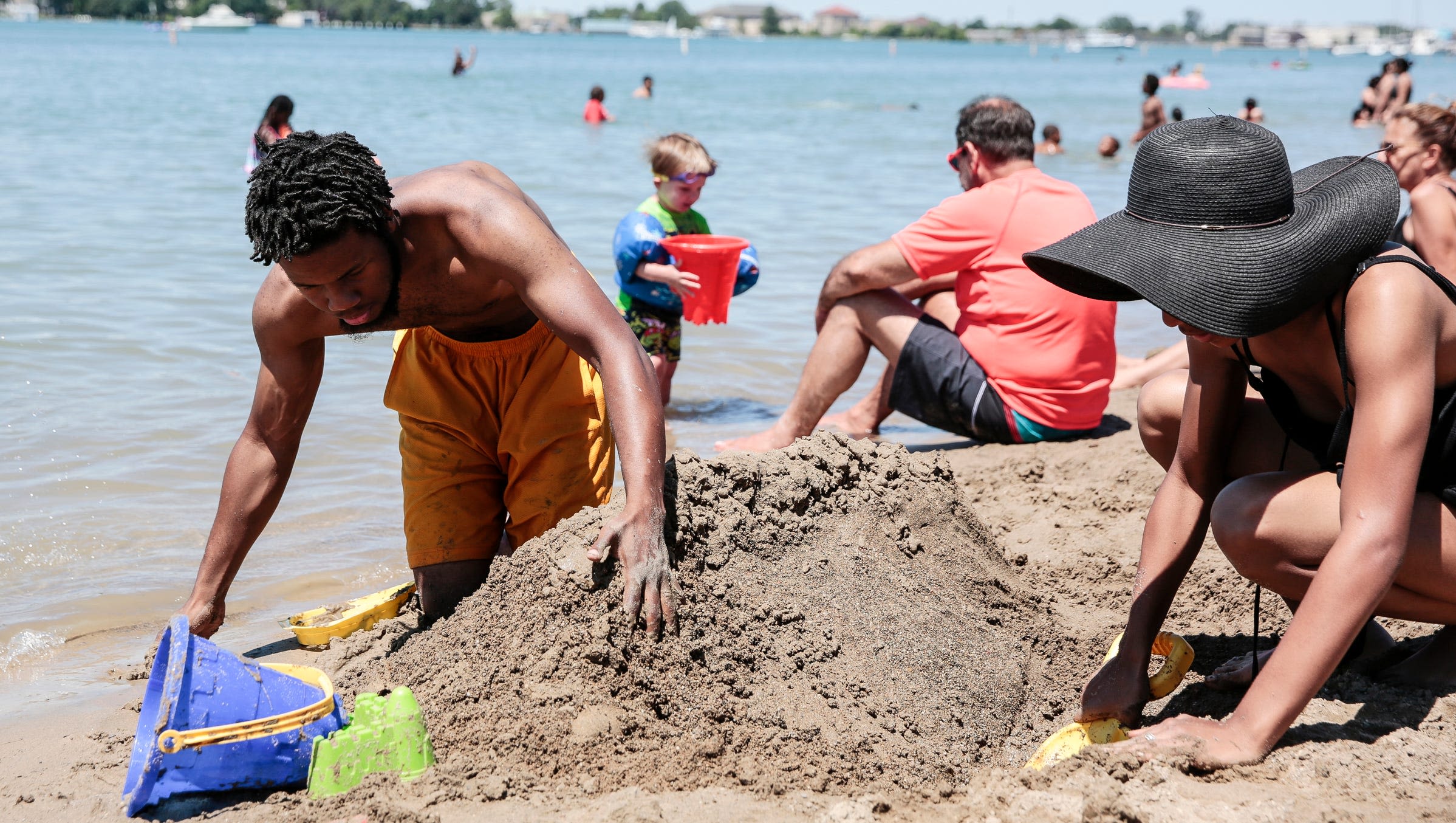 Belle Isle Beach reopens after unsafe bacteria levels 'back to normal'