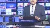 Pakistan TV anchor continues to present as huge earthquake shakes studio