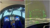 I tested a private jet simulator. It was like playing a video game — but way more stressful.