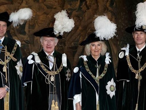 King Charles, Queen Camilla, Prince William and Prince Edward Appear in New Official Portrait