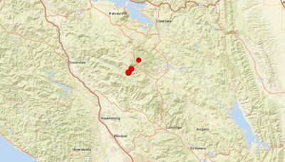 3 earthquakes including a 4.3 magnitude rattle Sonoma, Lake counties this morning | Map