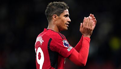 Raphael Varane to leave Manchester United at end of season