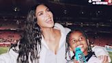 Saint West Can't Contain His Excitement During Kim Kardashian's Interview at Lionel Messi's MLS Debut