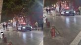 Turbazo en Santiago: delincuentes ingresaron a tienda golpeando a trabajadores para saquear