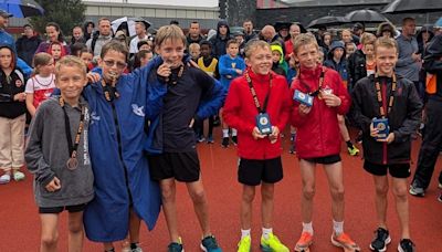 County and regional title for Warrington Athletics Club under 11s