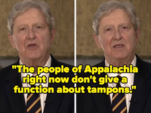 People Are Roasting A Republican Senator For Apparently Not Knowing How Periods Work