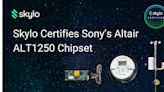 Skylo Technologies Certifies Sony's Altair ALT1250 Chipset for its Satellite Network