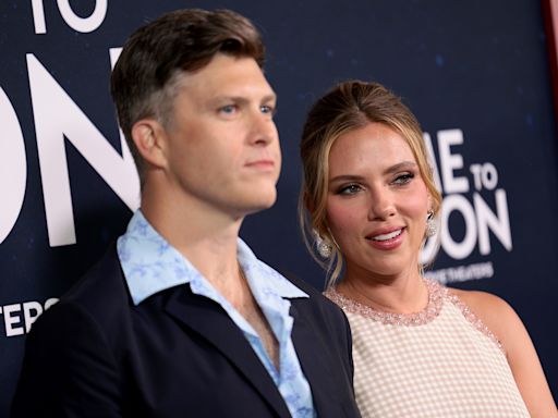 Colin Jost Knows ‘Popping Up’ in Wife Scarlett Johansson’s Movies ‘Isn’t a Good Look for Him’