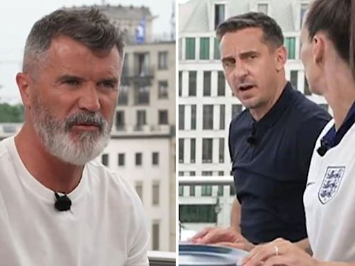 Watch Roy Keane give life lesson to Gary Neville about 'having millions in bank'