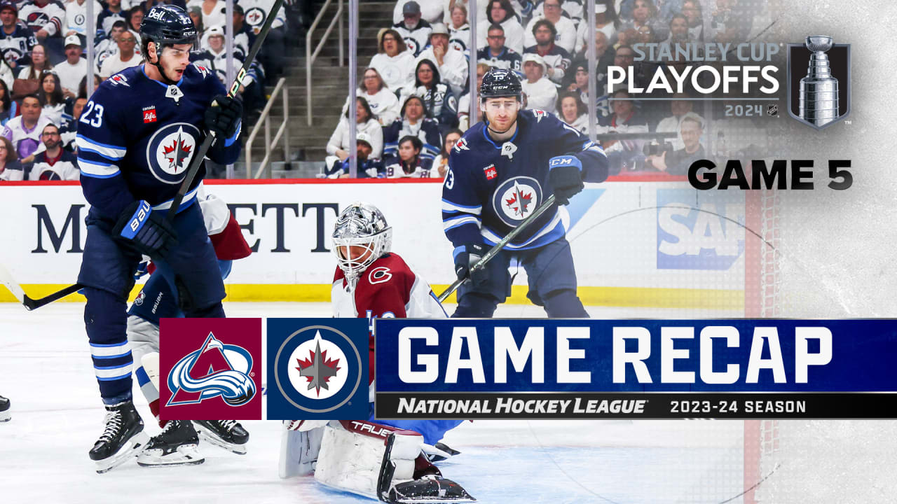 Rantanen scores twice in 3rd, Avalanche eliminate Jets with Game 5 win | NHL.com