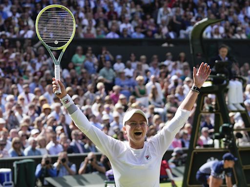 Wimbledon: Barbora Krejcikova derrotó a Jasmine Paolini en la final femenina de singles y se consagró en el All England