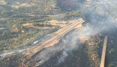 Forward progress stopped on Pay Fire near Placerville airport; evacuations remain in place