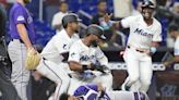 Rockies become first to team to trail in opening 29 games, waste 5-run lead in 7-6 loss to Marlins