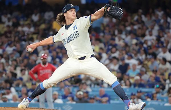 Tyler Glasnow goes on injured list, adding to Dodgers' starting pitching issues