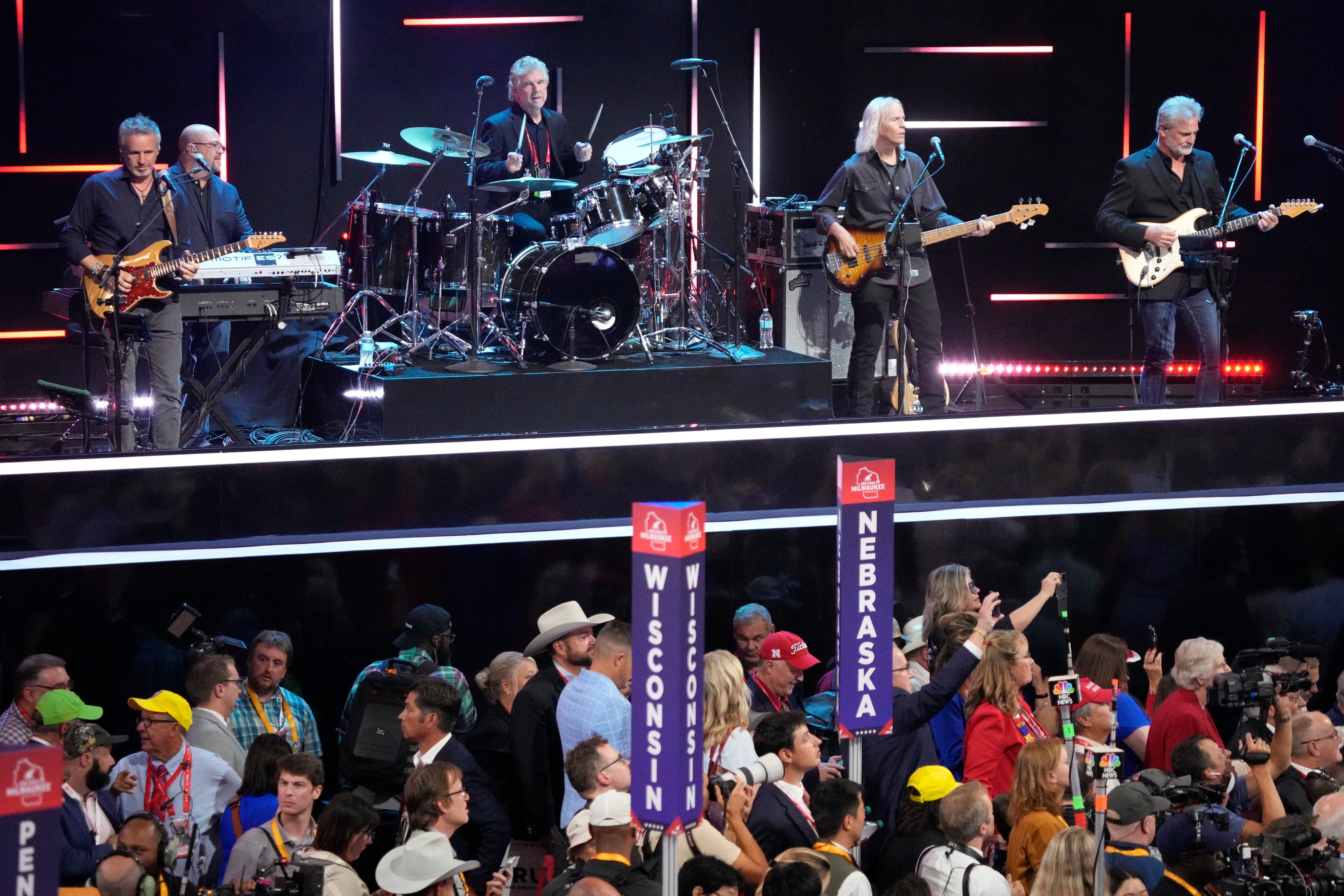 Who is the band playing at the 2024 RNC? They just happen to be from Nashville
