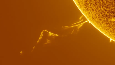 Astronomers Captures Jaw-Dropping Plasma Eruption From The Sun; Picture Goes Viral