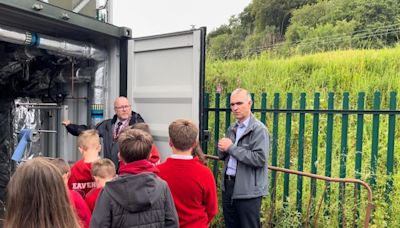UK first for South Wales school with its heating system powered by natural thermal spring