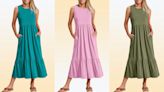 Shoppers love this tiered maxi dress for summer and is now down to just $33 today