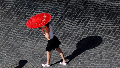 Alerta roja por el calor en 13 ciudades de Italia, con 40 grados en Roma y Florencia