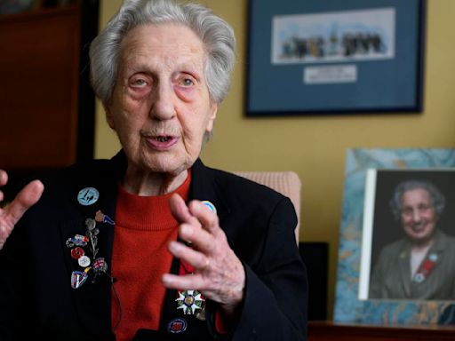 Radio operator Marie Scott provided a link to D-Day beaches at age 17