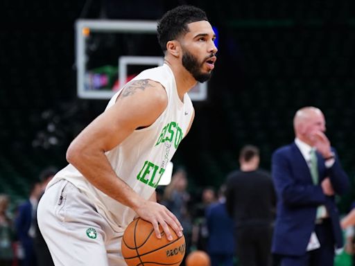 Jayson Tatum Paid a Cool Tribute to Kobe Bryant During NBA Finals Warmups