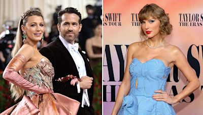 Taylor Swift seemingly hints she’s the godmother of Ryan Reynolds and Blake Lively’s children