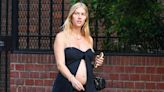 Liev Schreiber's Pregnant Girlfriend Taylor Neisen Steps Out in Bump-Baring Black Dress