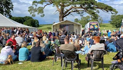 Euros big screen at agricultural show 'huge success'