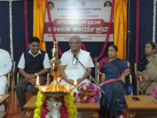 Dharmasthala temple soon to harness solar energy at its choultries and offices