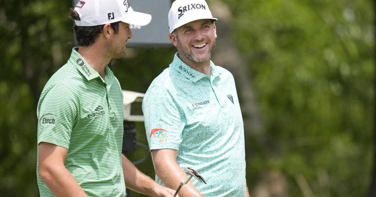 Pendrith leads Byron Nelson, aiming for first PGA victory