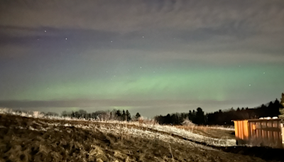 Didn't see the Northern Lights last night? There's a chance they'll be back tonight.