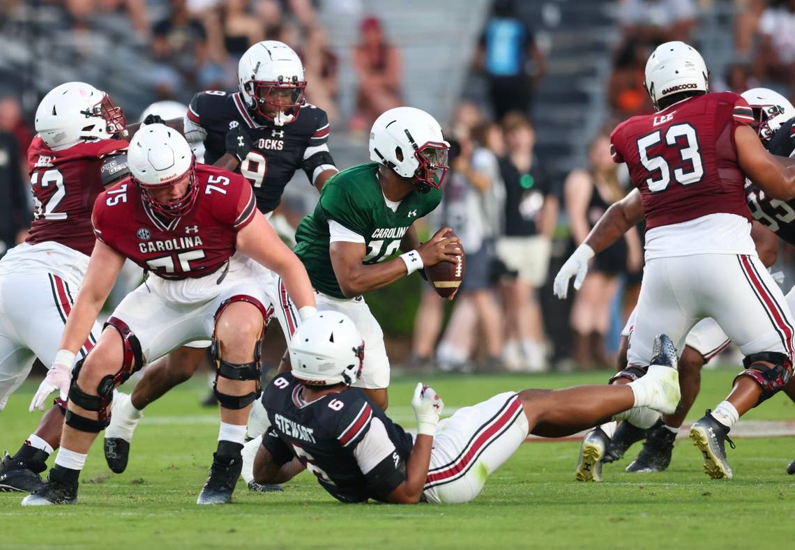 These 5 Gamecocks stood out as South Carolina wraps spring with Garnet & Black game