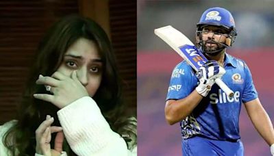 ...Ritika Sajdehs In Tears As Rohit Sharma Hit Fifty For Mumbai Indians In Last Game Of IPL 2024, Video Goes Viral...