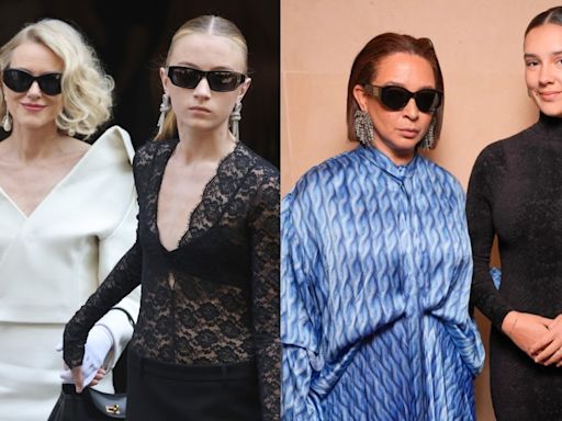 Naomi Watts and Kai Schreiber, Maya Rudolph and Pearl Minnie and More Mother-daughter Pairs at Balenciaga’s Fall 2024 Couture...