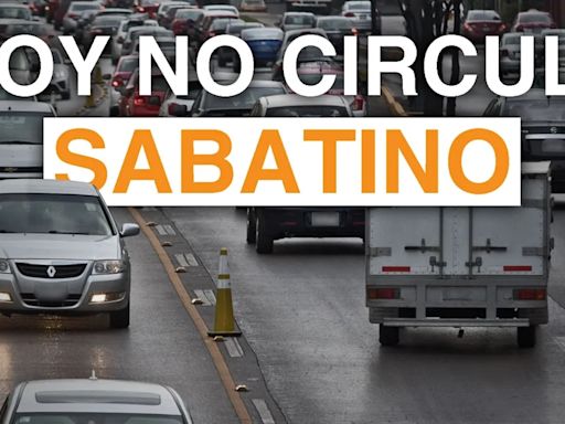 Hoy No Circula Sabatino: qué autos descansan este sábado 1 de junio