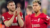 James Milner and Roberto Firmino among four leaving Liverpool this summer