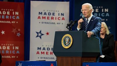 Biden visits Syracuse to celebrate Micron receiving 2nd-largest CHIPS subsidy in nation