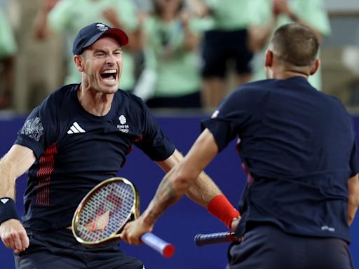What time is Andy Murray's Olympic doubles quarter-final today?