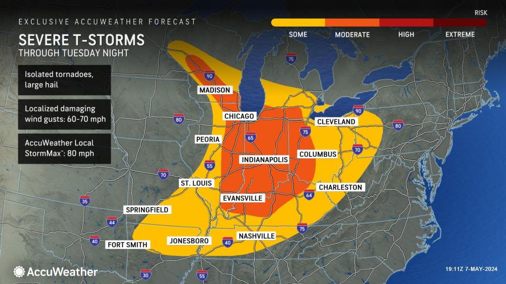 Severe storm, tornado threat far from over in central US