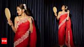 Taapsee Pannu sets hearts aflutter with saree photos ahead of 'Phir Aai Haseen Dillruba' | Hindi Movie News - Times of India