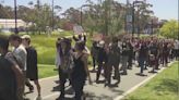 Thousands of UC San Diego students walk out of class in pro-Palestinian protest